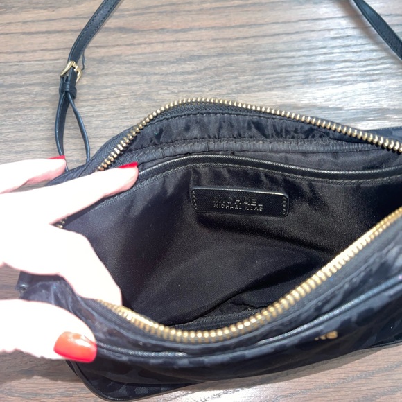 Michael Kors Black Cheetah Print Purse - Picture 2 of 5